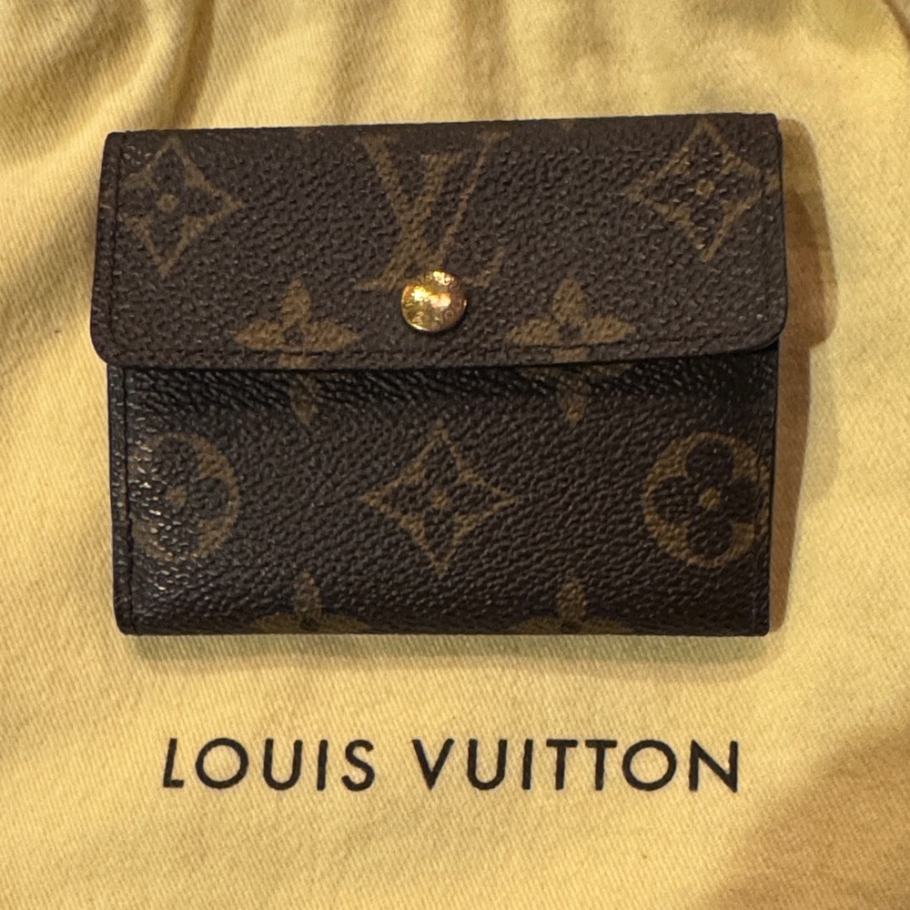 women's louis vuitton porte monnaie wallet vintage small